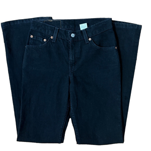 Vintage Levi’s 517 Slim Fit Bootcut Jeans Made in USA Size 3 JR Black